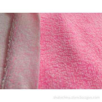 100% Polyester Sherpa Fleece Knitting Fabric